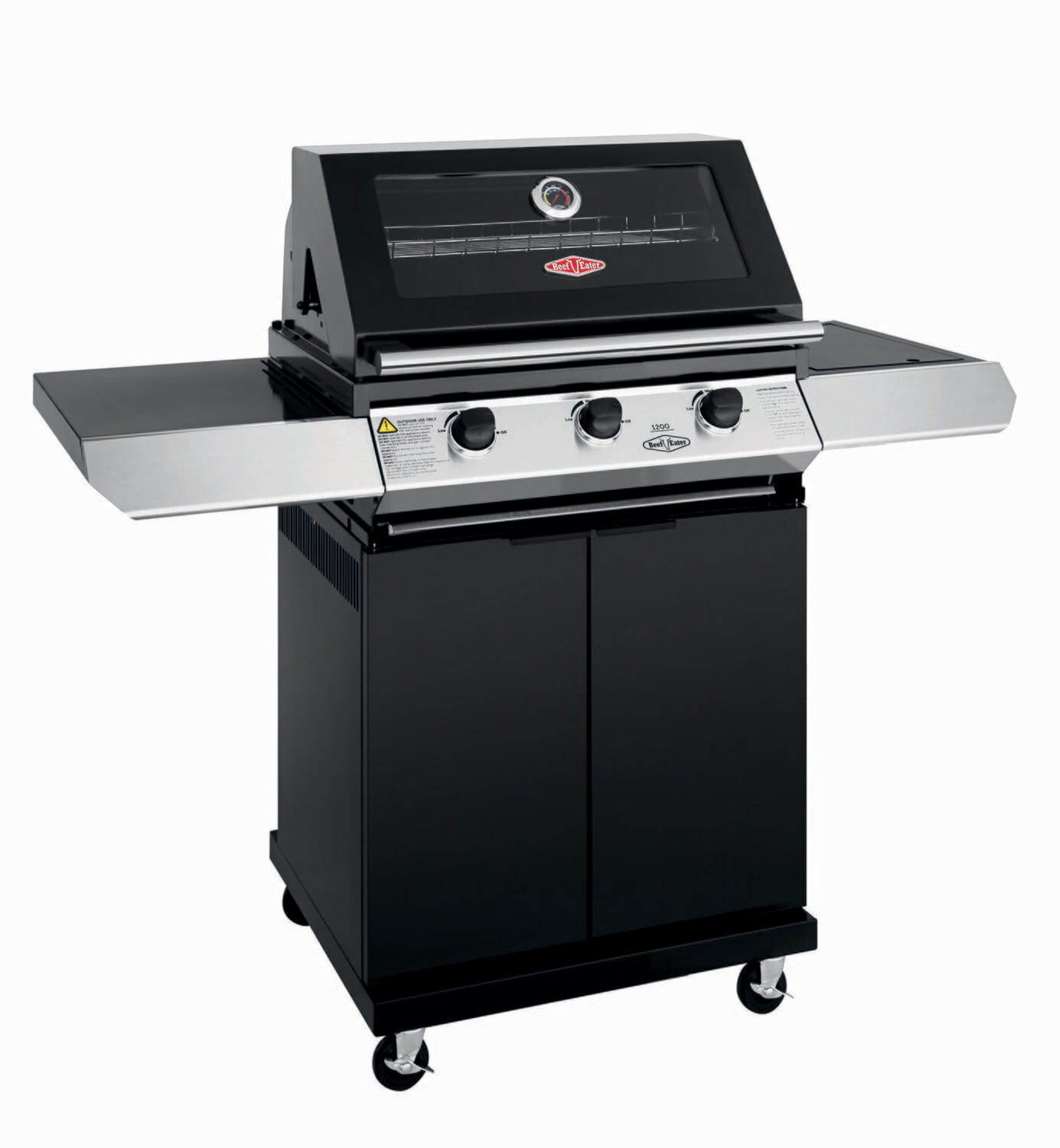 1200E Series – Barbecue 5 Bruleurs avec chariot