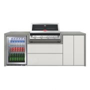 Cuisine Harmony 4 avec BBQ serie 2000 + réfrigérateur