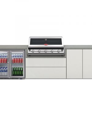 Cuisine Harmony 5 avec BBQ serie 2000 + réfrigérateur double