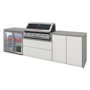 Cuisine Harmony 5 avec BBQ serie 2000 + réfrigérateur double