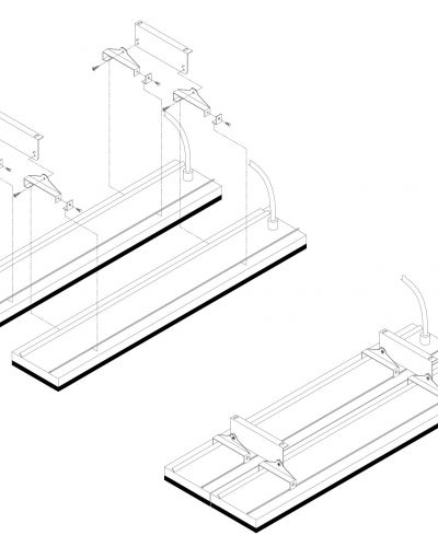 Kit montage double pour gamme THH (Design)